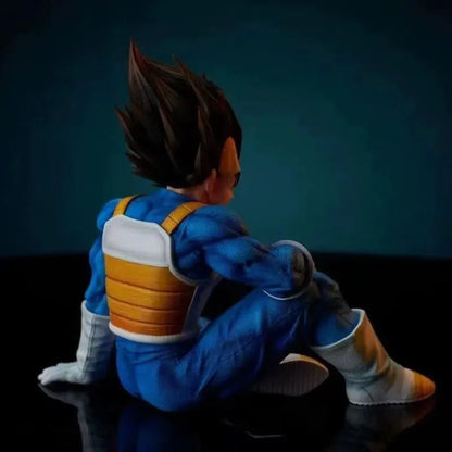 Dragon Ball Saiyan Sitting Vegeta Proud Anime Figure Wholesale Statue Model Ornament