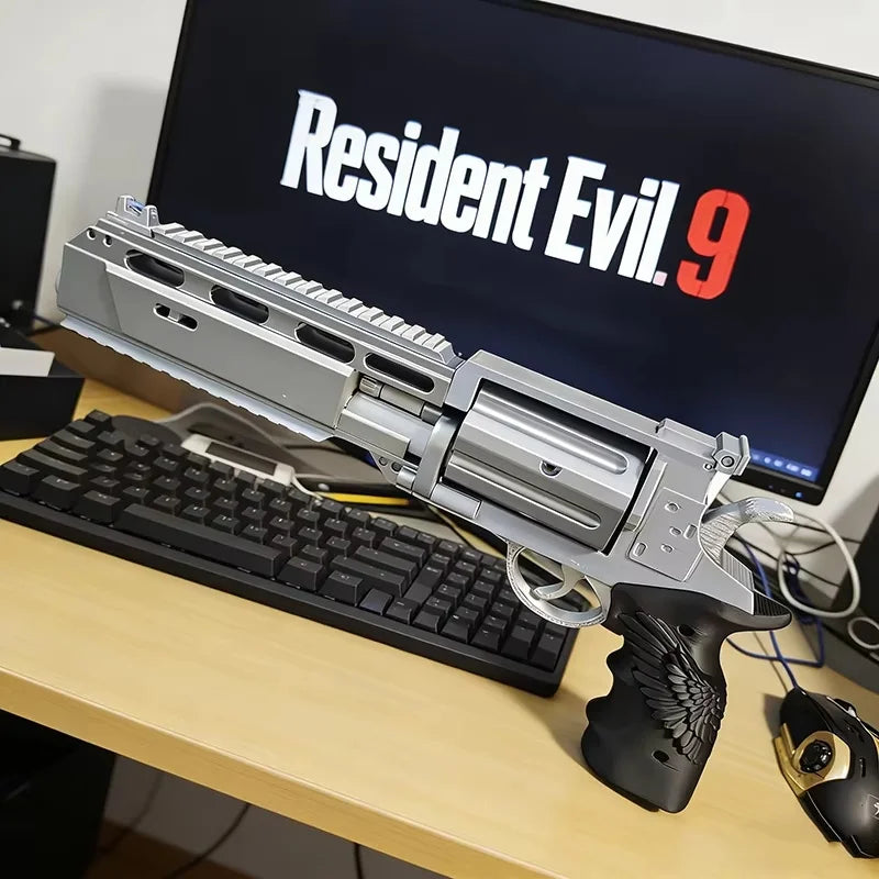 Resident Evil Requiem Leon Kennedy 3D Printed Gun GK Model Collectible Horror Game Peripheral Desktop Display Prop Toy Gift