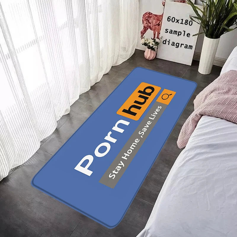 House Entrance Doormat Hallway Carpet Pornhubs Living Room Rugs Bedside Foot Carpets Bathroom Rug Floor Mats Non-slip Home Decor