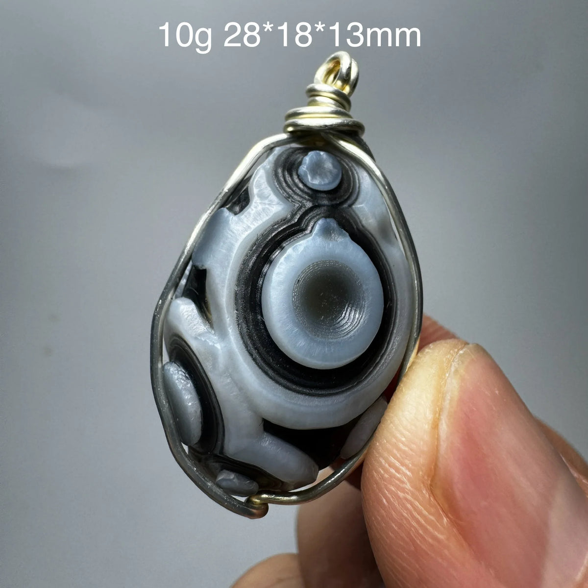 Natural Sardonyx Black Agate Alxa Gobi Eye Rock Mineral Specimen Energy Crystal Chakra Reiki Healing Stone Garden Decor DD1-8