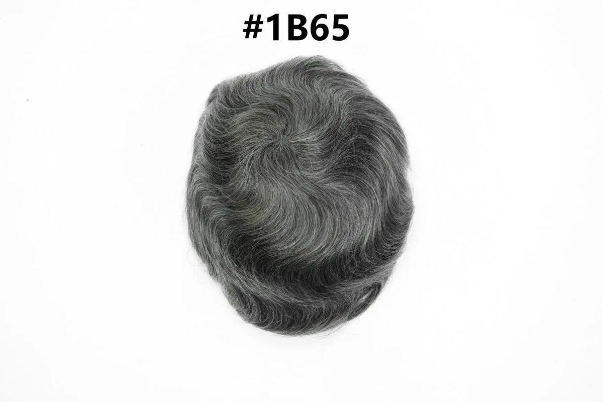 Os21 0.03-0.04mm NG Clearance Thin Skin Toupee Capillary Prothesis Hair Piece For Men Hair Replacement System V Loop Men Toupee