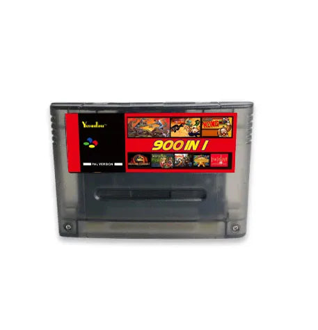SUMMER FLASH SNES 900 in 1 Pro Game Cartrige for SNES NTSC Edition 16 Bit Video Game Console Cartridge