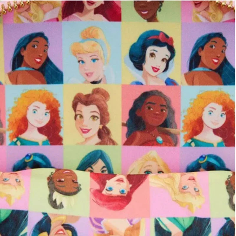 15 Styles Loungefly Disney Princess Series Manga Style Animated Collage Collection Mini Backpack