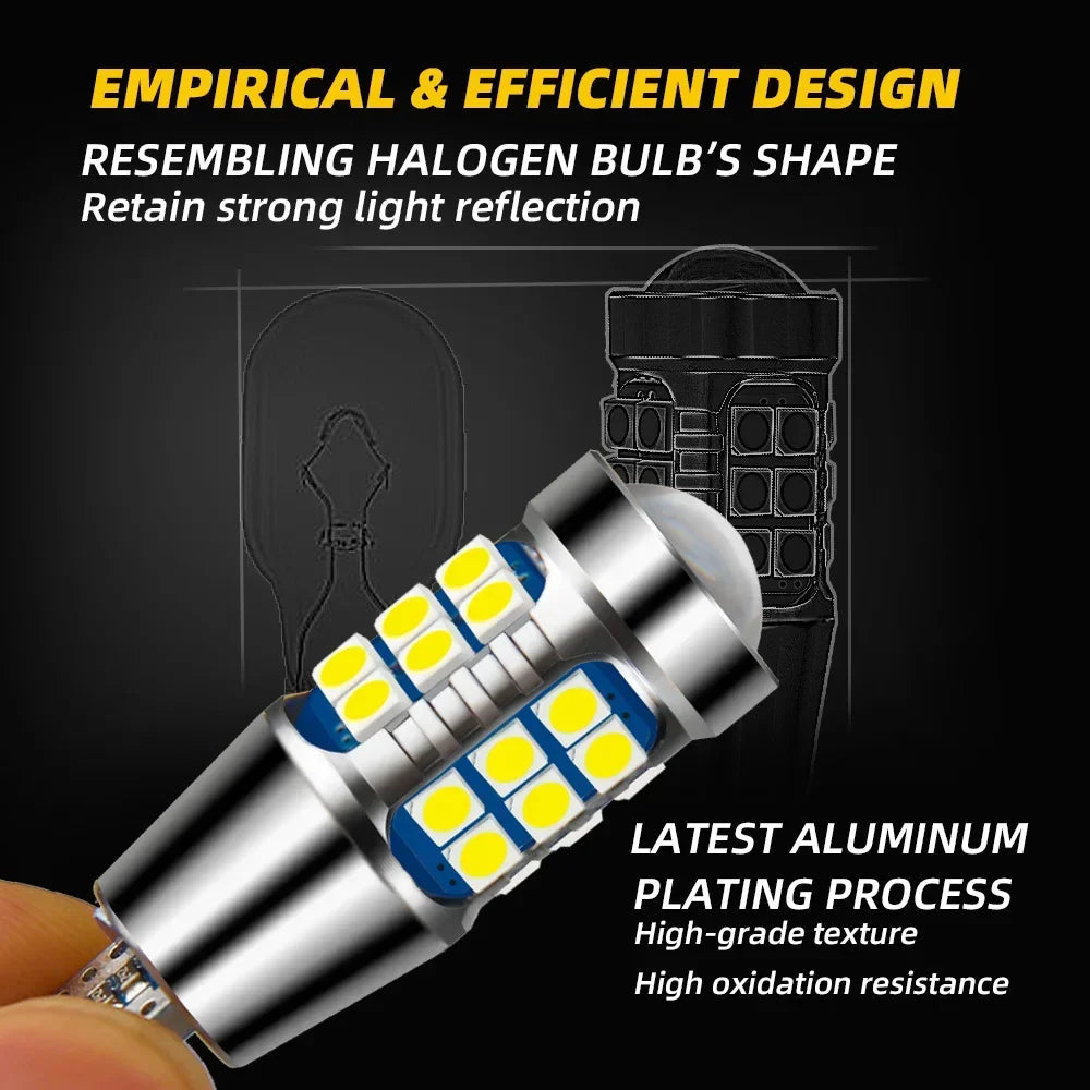 2Pcs Canbus For Toyota Land Cruiser Prado 150 2010-2014 2015 2016 2017 2018 2019 2020 2021 LED Backup Reverse Back Up Light Bulb