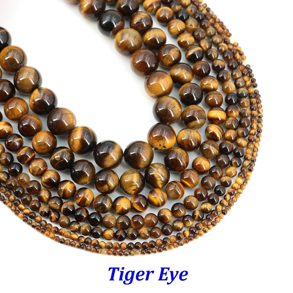 Natural Stone 4 6 8 10mm Round Leopardskin Jaspers Stone Spacer Loose Bead For Jewelry Making DIY Bracelet Needlework Accessorie