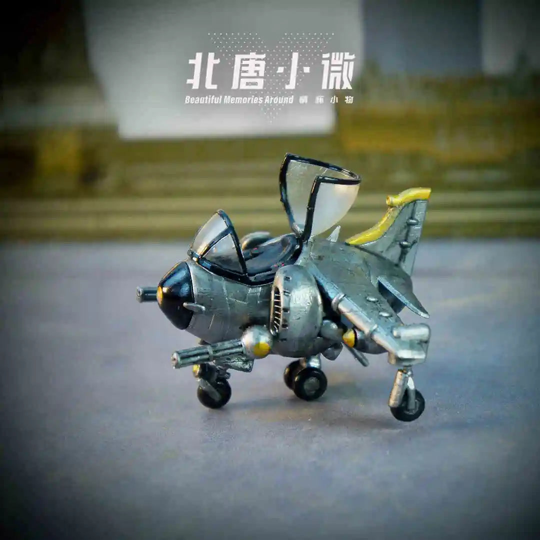 1:64 Metal Slug Genuine Tide Play Figure Snk Hand-Made Heavy Machine Gun Flame Shot Gun Doll Tank Enemy Soldier