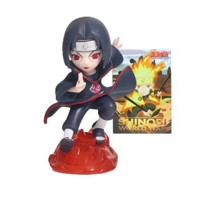 Anime Naruto Blind Box Model Figure 1-12 pcs NARUTO Ninkai Taisen Series Figurine PVC Desktop Collectible Toy Doll Birthday Gift