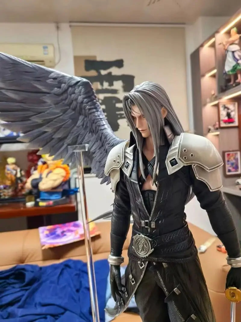 New Fantasy Sephiroth Angel Gk Statue Game Peripheral Figure Model Desktop Decoration Ornament Toys Birthday Gifts