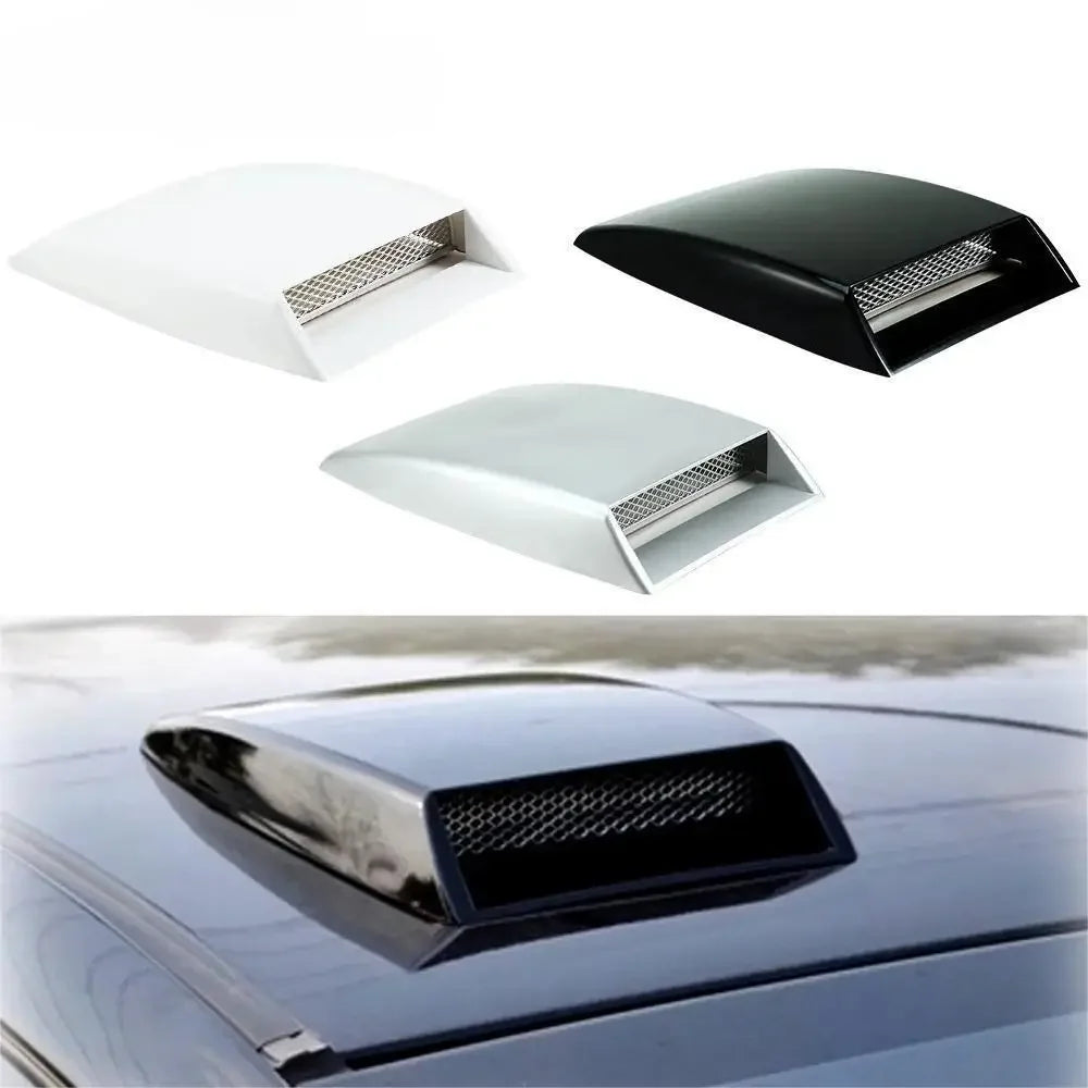 Car hood Air intake simulation trim Air intake Hood vent sticker cover engine hood universal automotive trim accessor