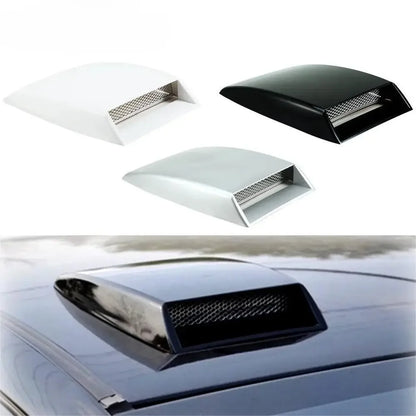 Car hood Air intake simulation trim Air intake Hood vent sticker cover engine hood universal automotive trim accessor