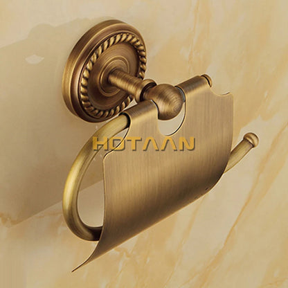 Solid brass Bathroom Accessories Set,Robe hook,Paper Holder,Towel Bar,Soap basket,bathroom sets,YT-12200-A