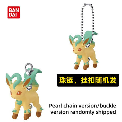 Bandai Pokemon Eevee Evolutions Nine Forms Connectable Mascot Gashapon Keychain Pendant For Anime Collectors Hobby Fans