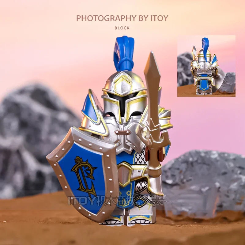 World Of Warcraft Wow Building Blocks Lich King Mini Action Figure Toys