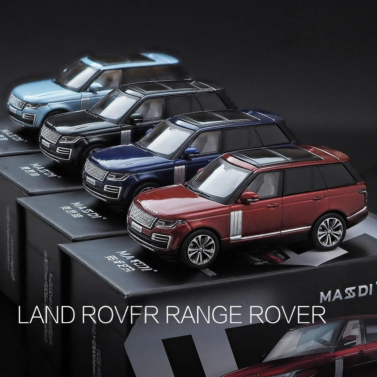 Luxury 2020 Range Rover 1:64 Die-Cast Metal Model - Classic SUV Simulation, Mixed Metal Element Puzzle Toy Set, Desktop Ornament