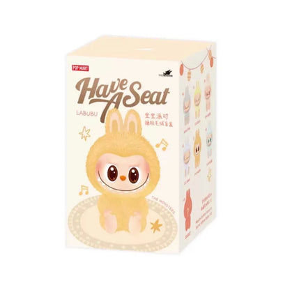 Labubu Doll POP MART Blind Box 100% Authentic THE MONSTERS 2.0 Have a Seat Plush Pendant Gift - Mystery Box - Collectible Toys