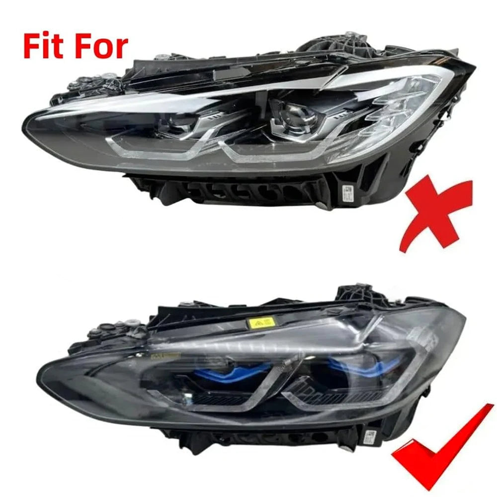 For BMW M3 M4 G80 G82 Laser Headlight Upgrade Set with RGB DRL APP Control LED Module Perfect Fit for G22 G23 G26 2021 2025