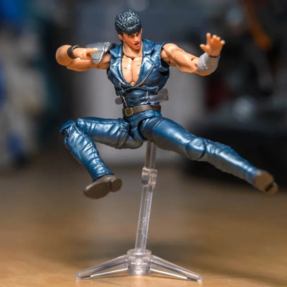In Stock 1/24 Fist Of The North Star Mini Vacuum Forming Kenshiro Shin Toki Jagi Rei Zeed Soldiers Action Figures Collection