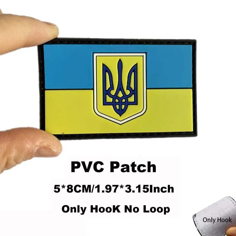 Russia,Poland,Germany,Italy,Spain,France Flags Emblem Military Backpack Badge,3D PVC Rubber Applique Tactical Patches with Hook