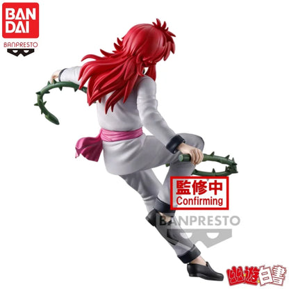 In Stock Original Bandai Banpresto Yuyu Hakusho Kurama Action Figure Doll Brand New Boxed Animation Peripherals Anime Characters