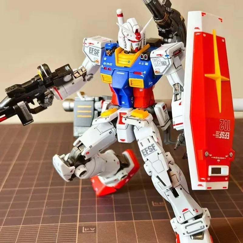 Gto Hg 1/144 Yuan Zu Tmech Assembly Model Kit Rx-78-2 Action Figures Puzzle Toys Collectible Desktop Ornament Gift