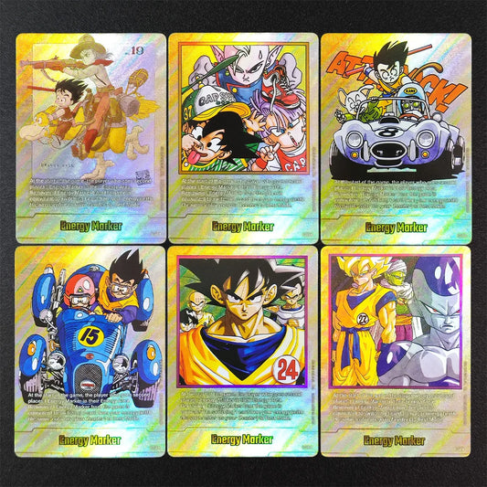 Proxy Dragon Ball Super Fusion World Energy Marker Gold E-43 E-50 E-57 E-71 E-85 English TCG Collection Anime Game Cards