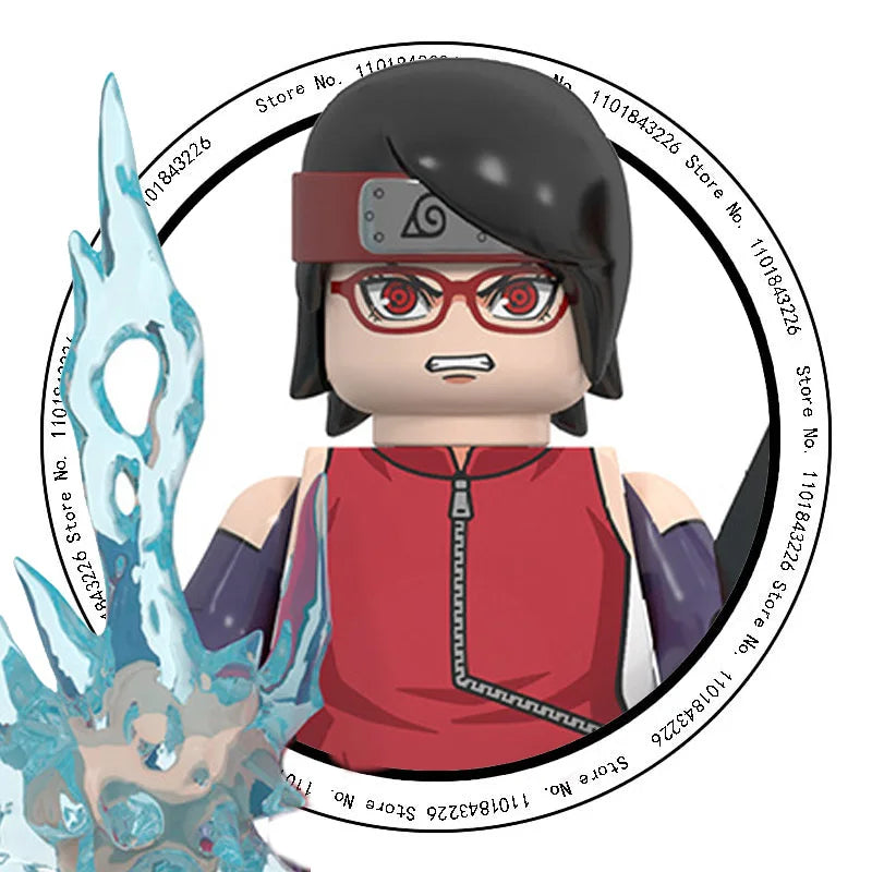 WM6152 Naruto Building Blocks Ootutuki Momoshiki Mitsuki Gaara Namikaze Minato Tobirama Action Figure Accessories For Kids