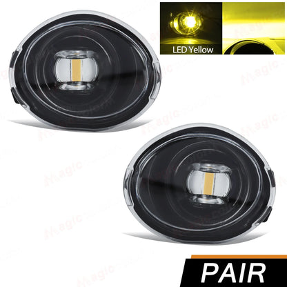 For BMW E39 M5 2001 2002 2003 E46 3 Series M3 2002 2003 2004 2005 2006 Fog Lights Headlight Front Driving Lamp Halogen LED Bulbs
