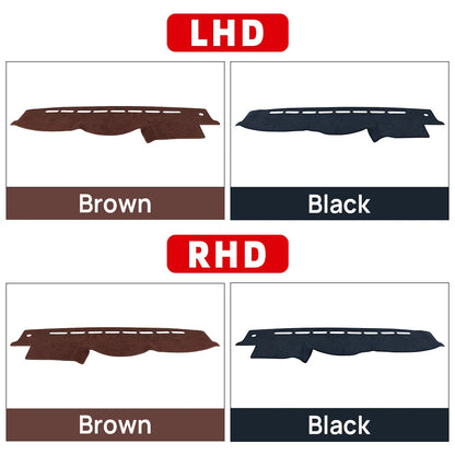 For Toyota Land Cruiser 100 LC100 1998-2003 2004 2005 2006 2007 Car Dashboard Cover Avoid Light Pad Anti-UV Carpet Non-Slip Mats