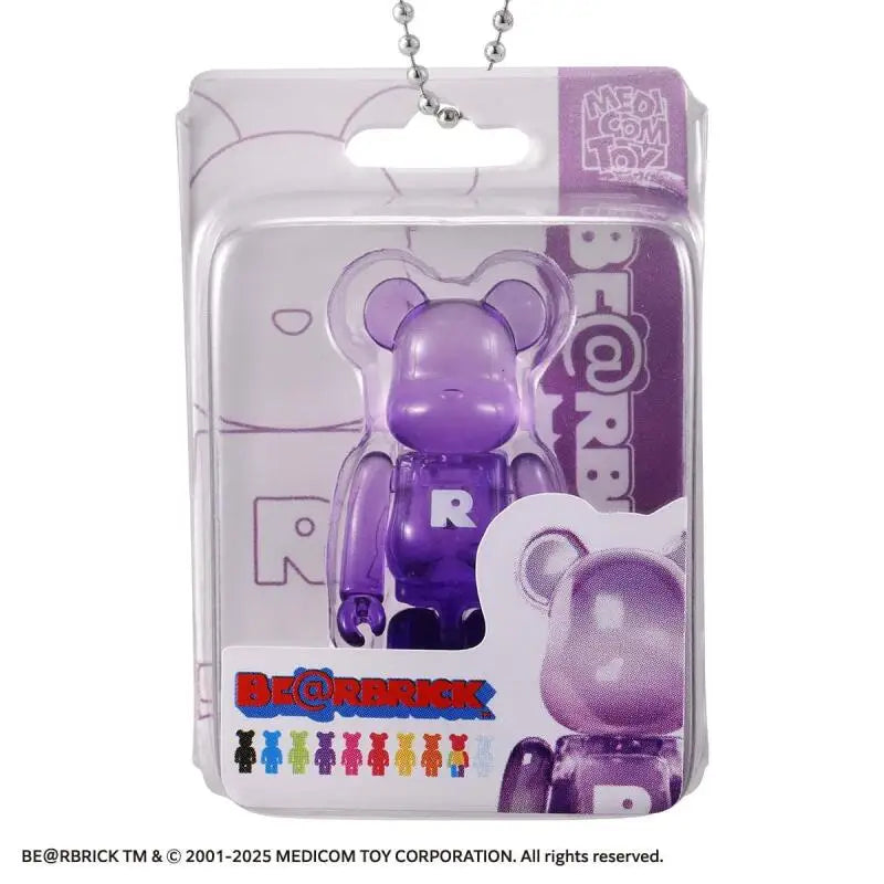 Bandai Gashapon Bearbrick Miniature Charm Vol 2 Articulated Mini Bear Package Collection Pendant Trendy Toy Toy Gift for Kid