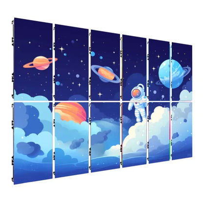 Outdoor P3.91 Full Color LED Display Screen Waterproof SMD LED Video Wall HD RGB Illuminated Sign Advertising Screen 50*100cm