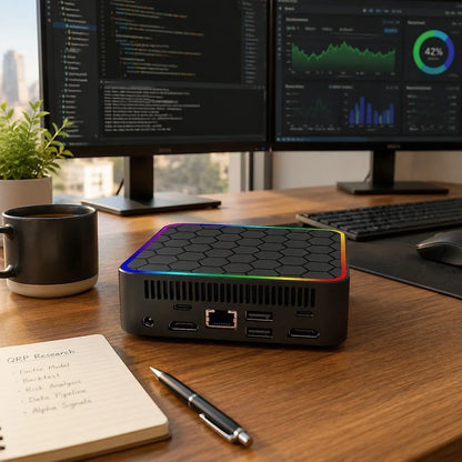Intel Core I9 10980HK Windows 11 Pro Portable Pc Computer 32GB RAM 1/2TB SSD WIFI 6 BT5.2 4K 60Hz HD Mini Gaming Office Study Pc