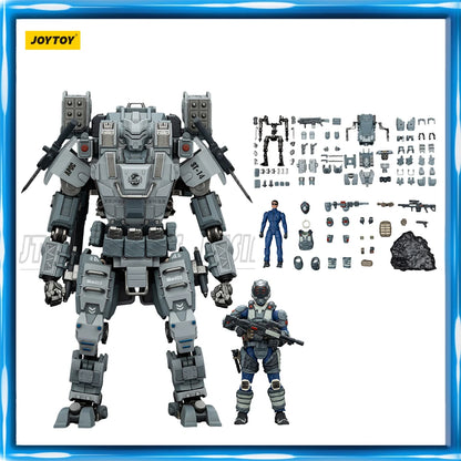 JOYTOY 1/25 Action Figure APOC Series Sky Tempest Fire Strike Mech ST-8614 UNSC Breacher Benjamin figures Toys