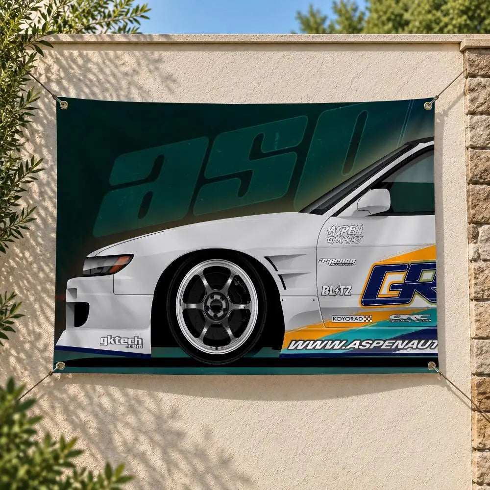 GReddy JDM Turbo Street Racing Flags Personalized Banner Flag Room Dorm Camping Picnic Garage Bar Outdoor Wall Decor