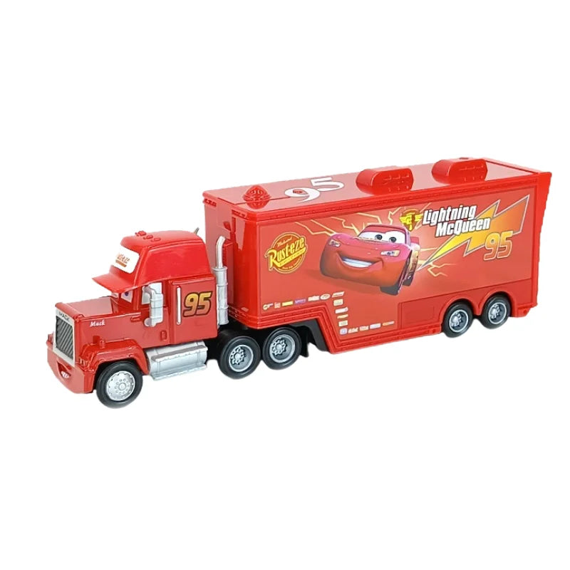 Boy Toys Pixar Cars Jackson Storm Truck Lightning McQueen Racing Toy Car 3 1/55 Ratio Die Casting Mack Model Birthday Gifts