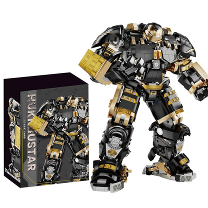 2300+pcs Black Hulk Buster Marvel Building Blocks Sets Iron Man Machine Toys Bricks Action Robot Figures Model Holiday Gifts
