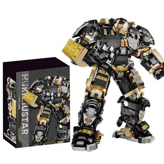 2300+pcs Black Hulk Buster Marvel Building Blocks Sets Iron Man Machine Toys Bricks Action Robot Figures Model Holiday Gifts