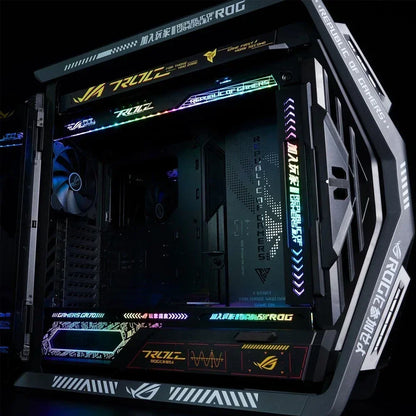 MOD ROG HYPERION Lighting Panel for Asus GR701 Case,5V ARGB AURA SYNC Gamer Cabinet Decoration Lightboard,DIY Laser Refit Plate