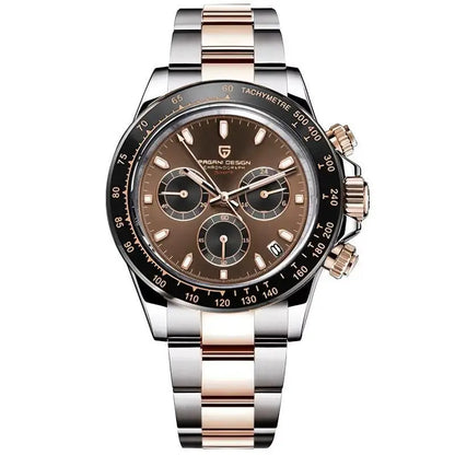 2026 New PAGANI DESIGN Brand Luxury Quartz Watch Sapphire Waterproof Luminous Men Watch Japan VK63 Movt All Steel Chronograph