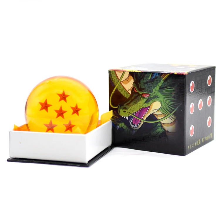 3.5-7.6CM Anime Dragon Ball Crystal Ball Z Star 1-7 Resin Dragonbead Cosplay Props Desktop Decoration Children Toys Gifts