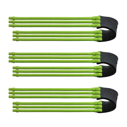 New Card Ball Rubber Bands Outdoor Slingshot Shooting Rubber Bands Hunting Recreational Toys Highly Elastic Tubular Rubber Bands