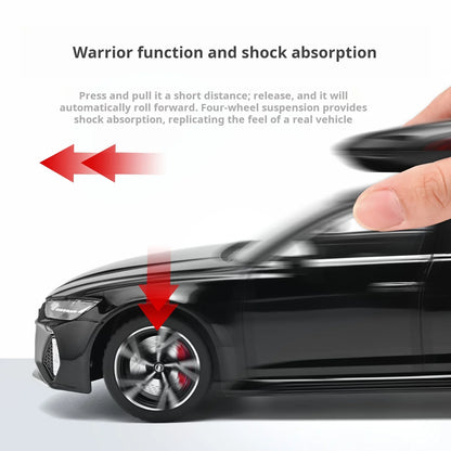 1/24 Audi RS6 Hot Hatch Wagon Performance Shooting Brake Simulation Alloy Car Model Toy Car Boy Collection Ornament Pull Back