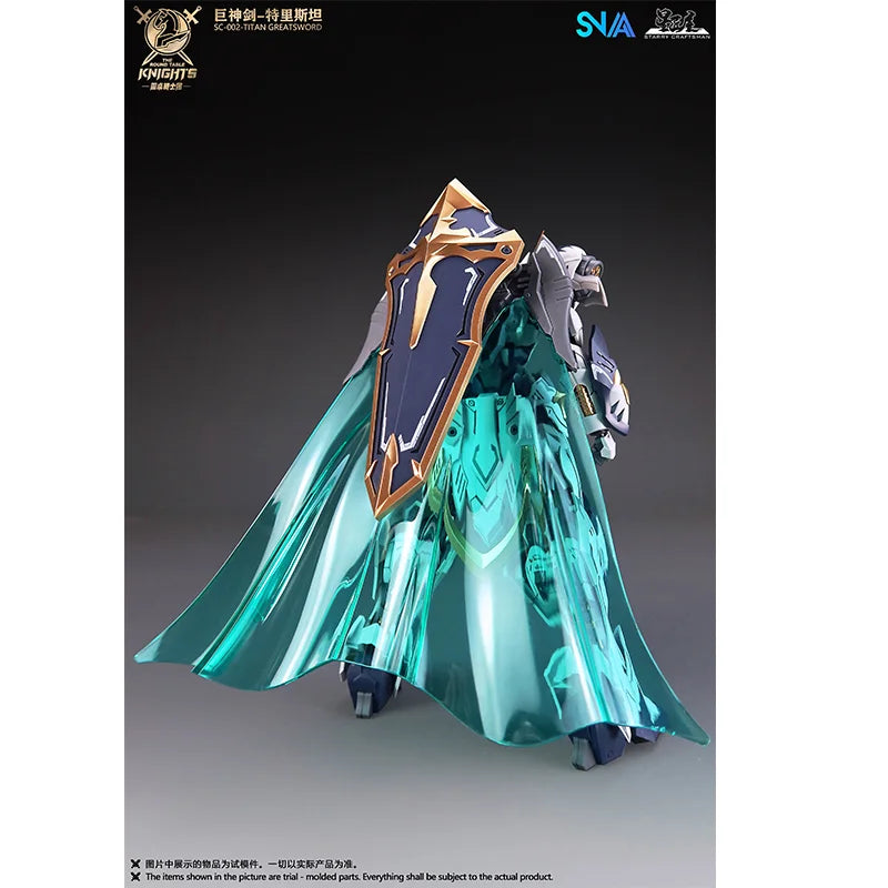 In Stock SNAA TRISTAN 1/144 Toys SC-002-Titan Greatsword The Round Table Knights Assembly Model Kit Action Figure Robot Gifts