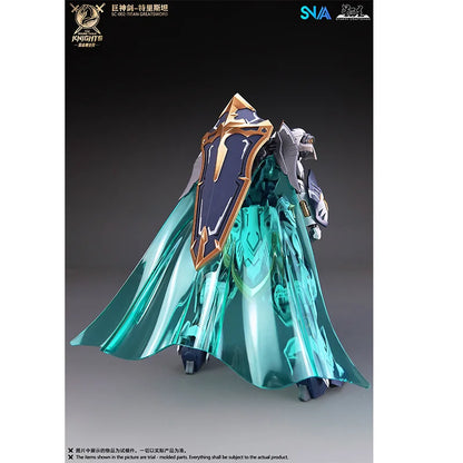 In Stock SNAA TRISTAN 1/144 Toys SC-002-Titan Greatsword The Round Table Knights Assembly Model Kit Action Figure Robot Gifts