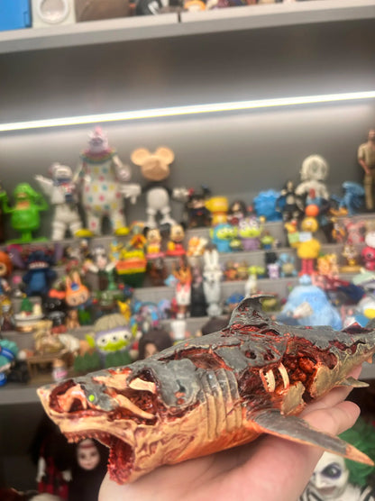 Bulk Cargo Zombie Shark Action Figure Authentic Biochemical Mutant Highly Detailed Collectible Desk Ornament For Horror Toy Fans