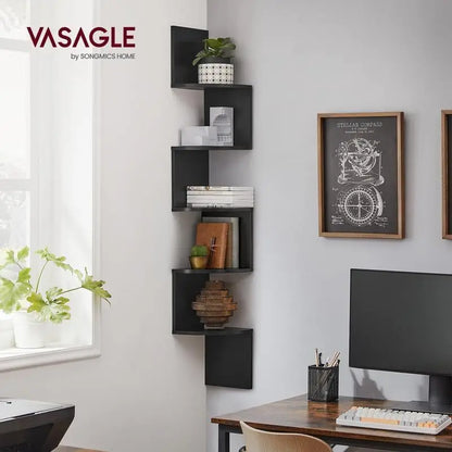 Wall-mounted Multi-layer Floating Shelf, Storage Display Rack for Home, Bedroom, Living Room, Office