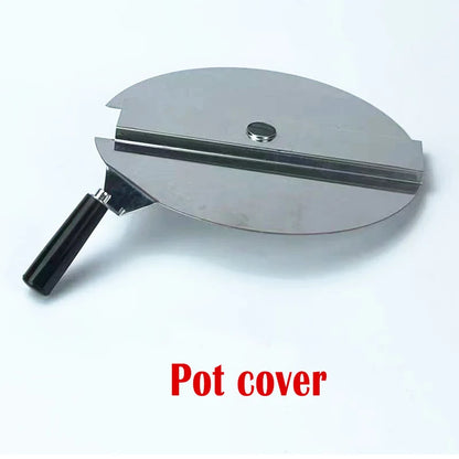 Popcorn machine accessories 8 ounces non-stick pan Heating tube bulb Stirring shaft of the explosion grain pot Mixer machine