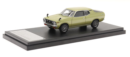 1:43 Hi Story for Nissan Cherry F2 COUPE GX 1974 Resin Car Model Vehicles High End Car Toys Model Collection Decoration Gift