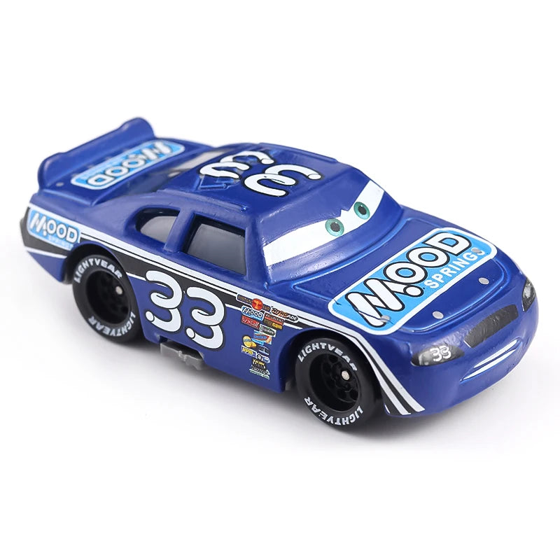 Pixar Car 2 Car 3 Storm Jackson Truck Lightning McQueen No：4 28 33 63 Container Truck Die Casting Mack Model Child Birthday Gift