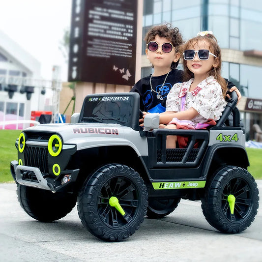 Strong Power Big Electric 4WD Off-Road Toy Rechargable Battery Ride On Car For Children
