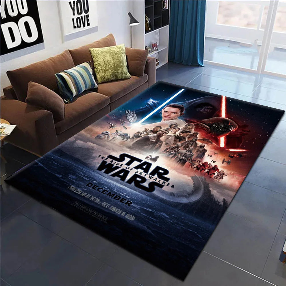 20th Anniversary 2025 S-Star W-Wars Revenge of Sith Scifi Film for Bedroom Living Room Sofa Home Anime Rug Non-slip Floor Mat
